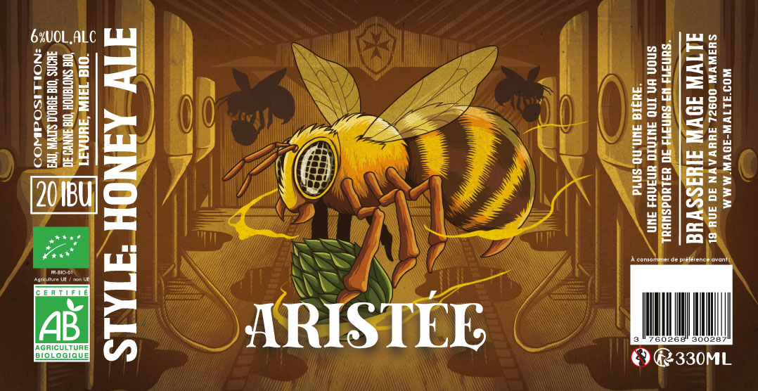 Bière aristé bio (Mage malte) – Image 2
