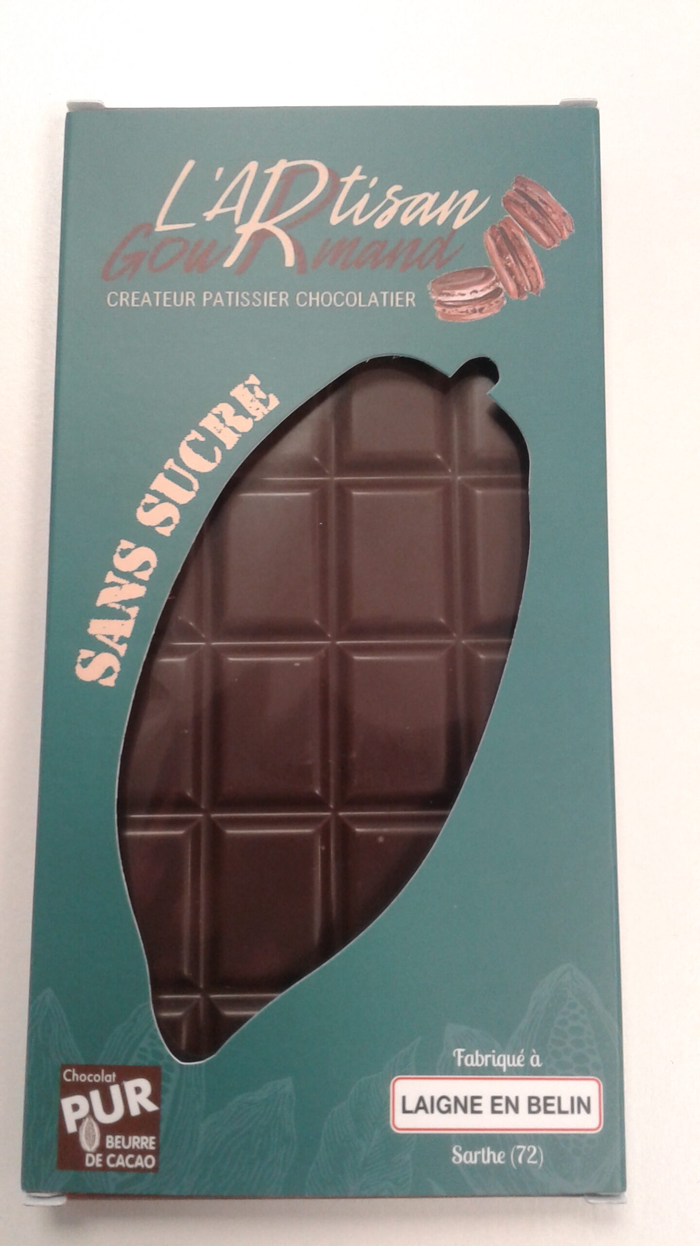 Chocolat sans sucre