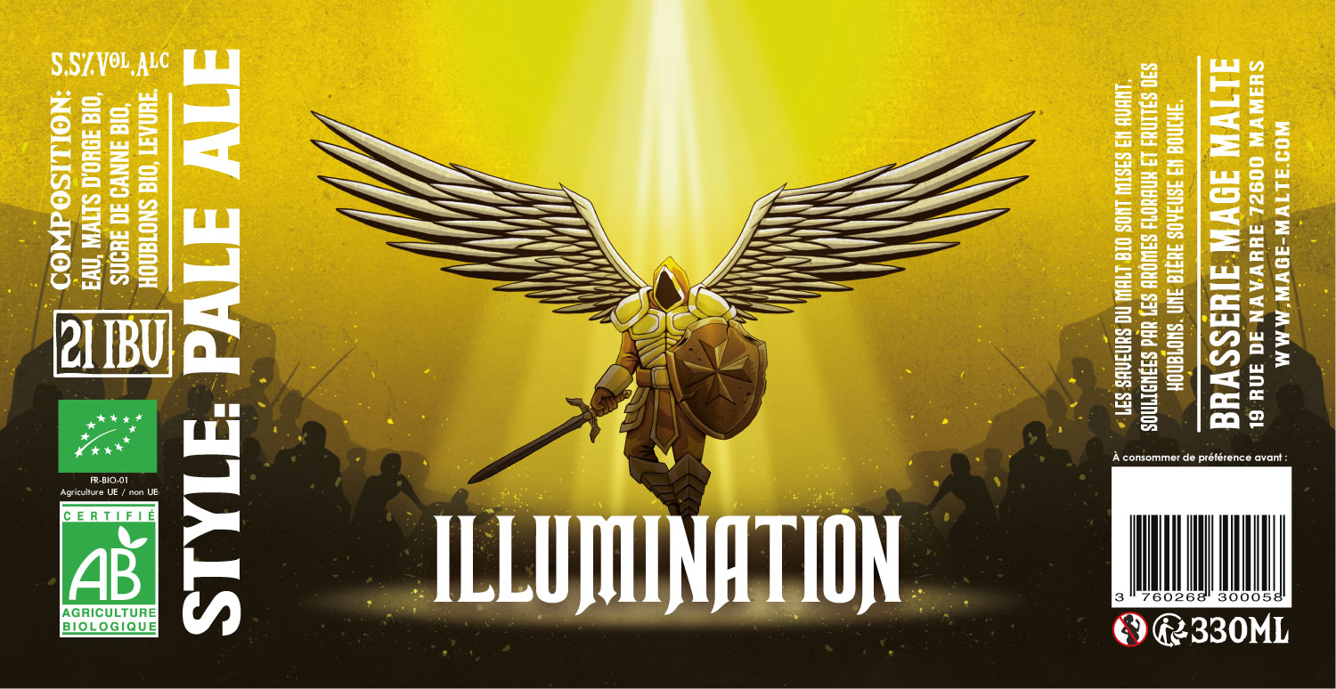 Bière illumination bio ( Mage malte) – Image 2