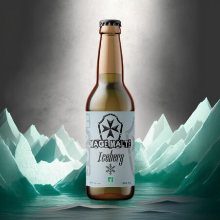 Bière iceberg  bio (brasserie Mage malte)