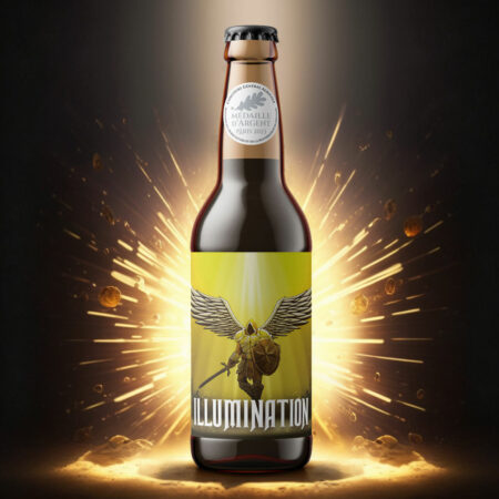Bière illumination bio ( Mage malte)