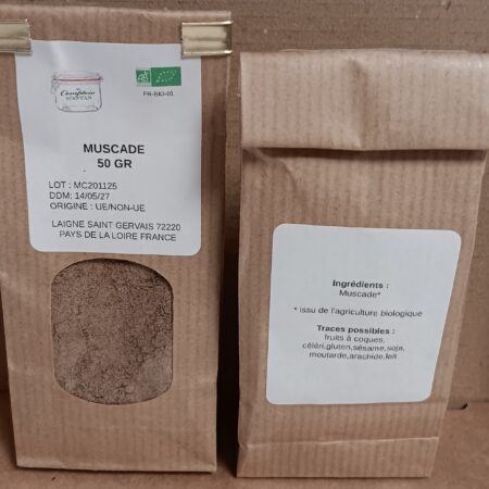 Muscade 50 gr bio